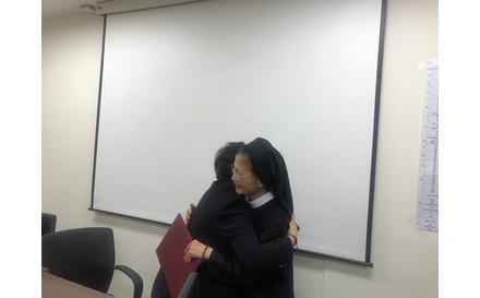 2019학년도 용진선 수녀님 명예교수 임명장 수여식