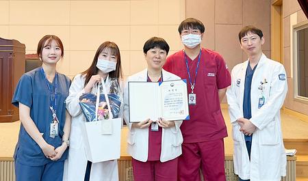 이운정 가톨릭대 인천성모병원 교수, 응급의료 공로로 소방청장 표창